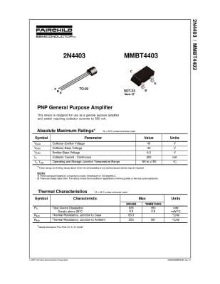 Транзистор MMBT4403