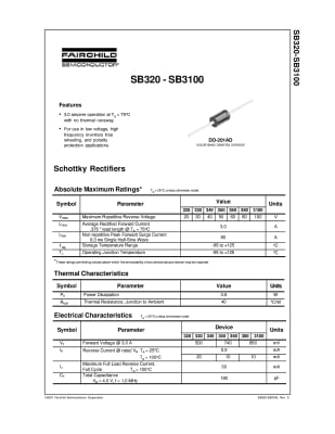 Диод SB3100