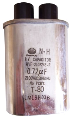 Кондензатор за MWC 0.72/2100V