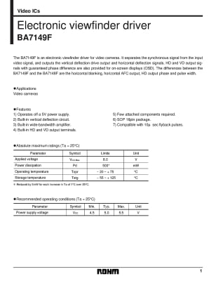 Интегрална схема  BA7149F    smd