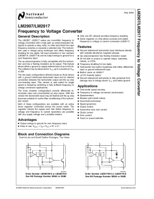 Интегрална схема LM2907 14-DIP