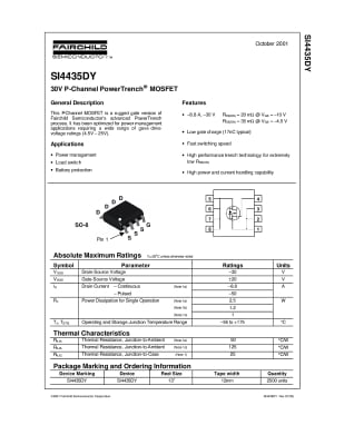 Транзистор SI4435DDY-T1-E3									 SO-8