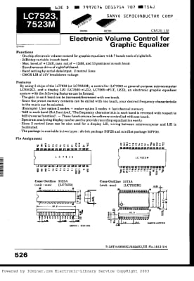 Интегрална схема  LC7523
