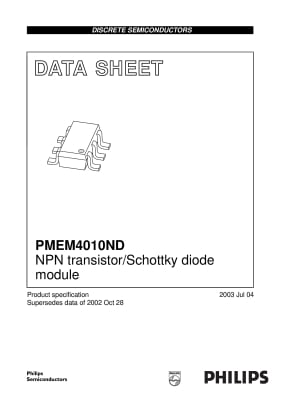 Транзистор PMEM4010ND SOT-457