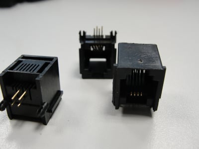 Букса TEL.SOCKET 4pins