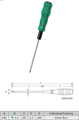 Отверка PK9405A