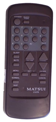 Дистанционно управление  MATSUI 2107