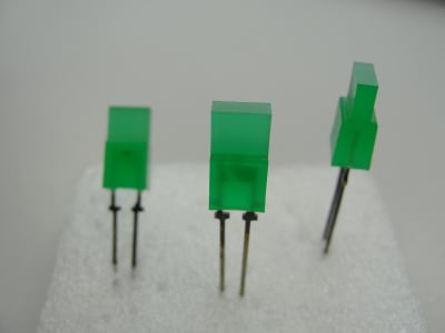 Светодиод  2x5 GREEN