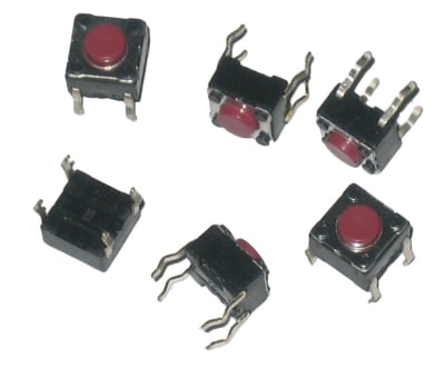 Бутон 4pin 6x6 H 1mm