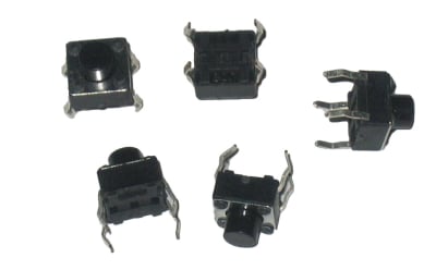 Бутон 4pin 6x6 H 3.5mm SW M112