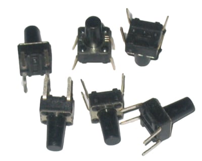 Бутон 4pin 6x6 H 6mm