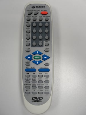 Дистанционно управление  DVD DAEWOO DV1091