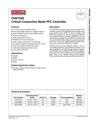 Интегрална схема FAN7529mMX SO-8