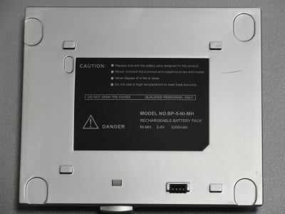 RECHARGEABLE BATTERY PACK BP-5-NI-MH
