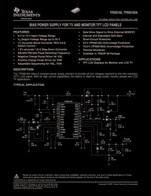 Интегрална схема TPS65160 TSSOP-28