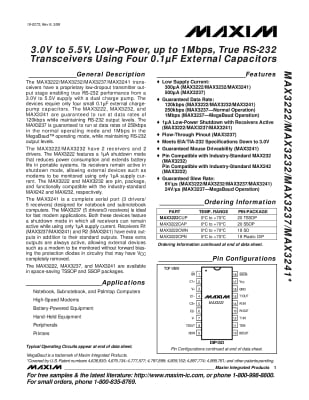 Интегрална схема  MAX3232CPE DIP-16