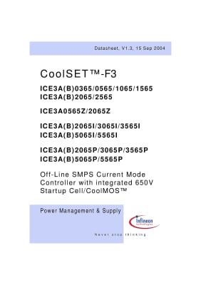 Интегрална схема ICE3A5065 TO-220-6