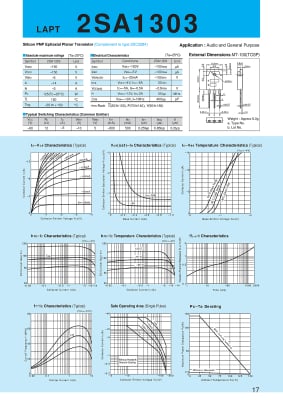 Транзистор 2SA1303 TO-3P