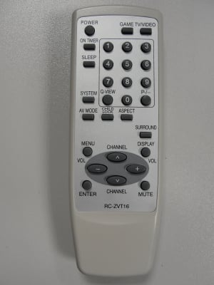 Дистанционно управление RC-ZVT16 = RC-ZTV15