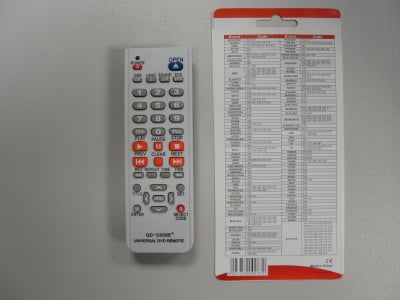 Дистанционно управление QD-D008E UNIVERSAL DVD