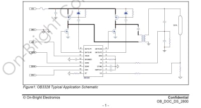 Интегрална схема OB3328QP SOP-16