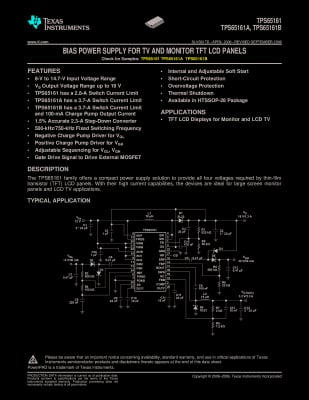 Интегрална схема TPS65161 TSSOP-28