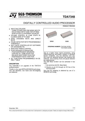 Интегрална схема TDA7348D SO-28