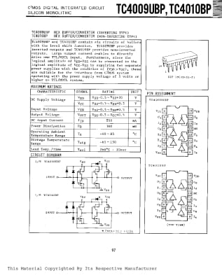Интегрална схема TC4010BP HCF4010BE DIP-16