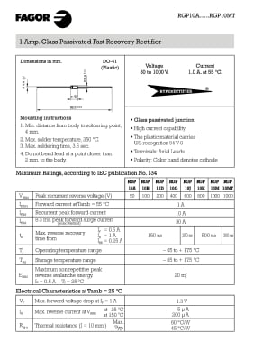 Диод RGP10K