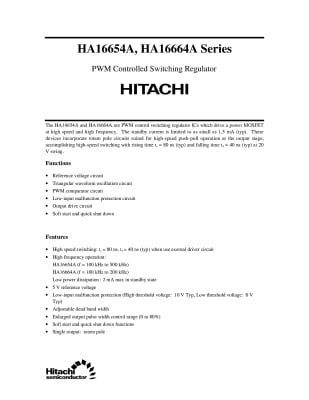Интегрална схема HA16664APS DIP-8