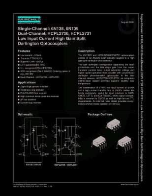 Интегрална схема 6N138 DIP-8