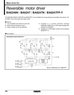 Интегрална схема  BA6247FP  smd