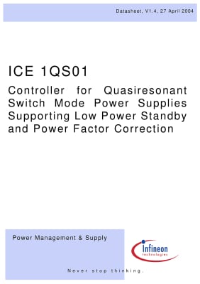 Интегрална схема  ICE1QS01G  SMD