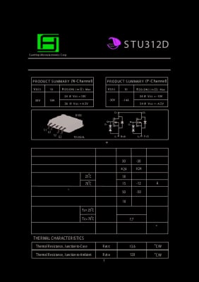 Транзистор STU312D TO-252-4L