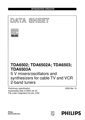 Интегрална схема TDA6503ATS SSOP-28