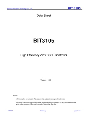 Интегрална схема BIT3105P DIP-20