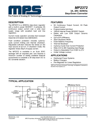Интегр. схема MP2372DN SO-8