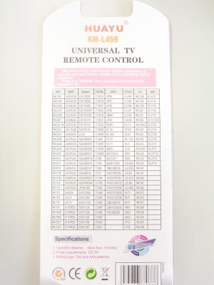 Дистанционно управление  RM-L459  UNIV LCD TV