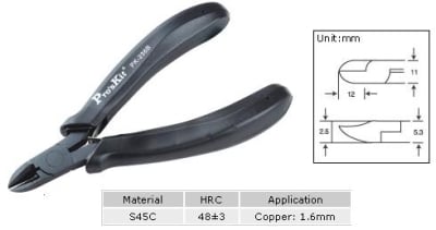 Клещи секачи Nippers 1PK258A