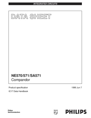 Интегрална схема NE571N DIP-16