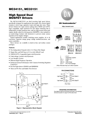 Интегрална схема MC34151P DIP-8