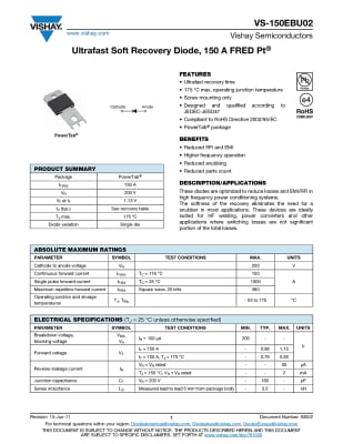 Диод 150EBU02