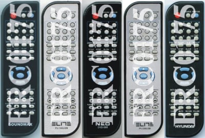 Дистанционно управление  DVD ELITE PV-100USB(RC0175)