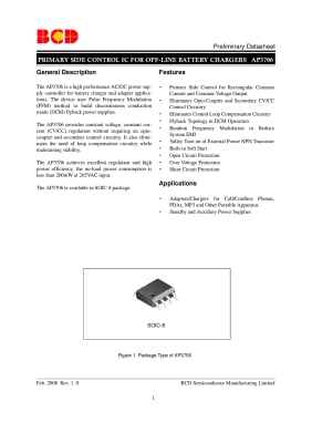 Интегрална схема AP3706M SO-8