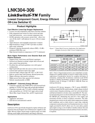 Интегрална схема LNK306PN  DIP-7