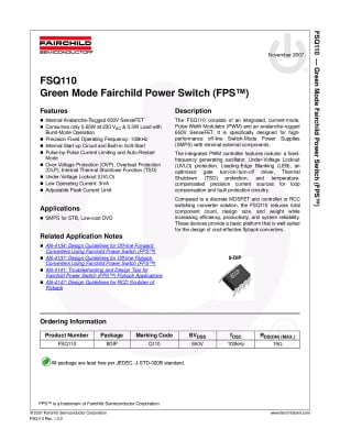 Интегрална схема FSQ110 DIP-8