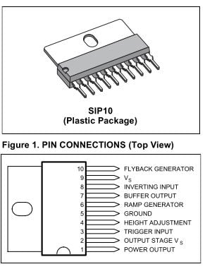 Интегрална схема  TDA1771 SIP-10