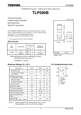 Интегрална схема  TLP590B  DIP-5
