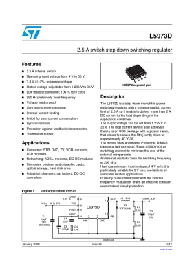 Интегрална схема L5973D SO-8
