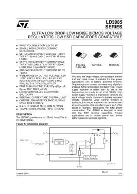 Интегрална схема LM3985M122 TSOT-23-5L